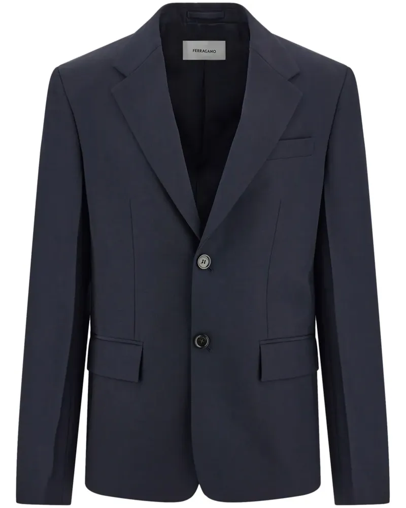 Ferragamo Klassisches Sakko - Blau Blau