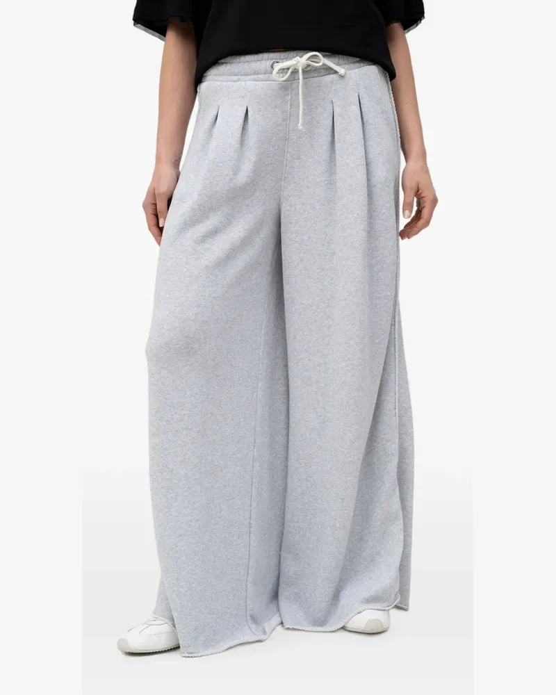 HUGO BOSS pleated track pants - Grau Grau