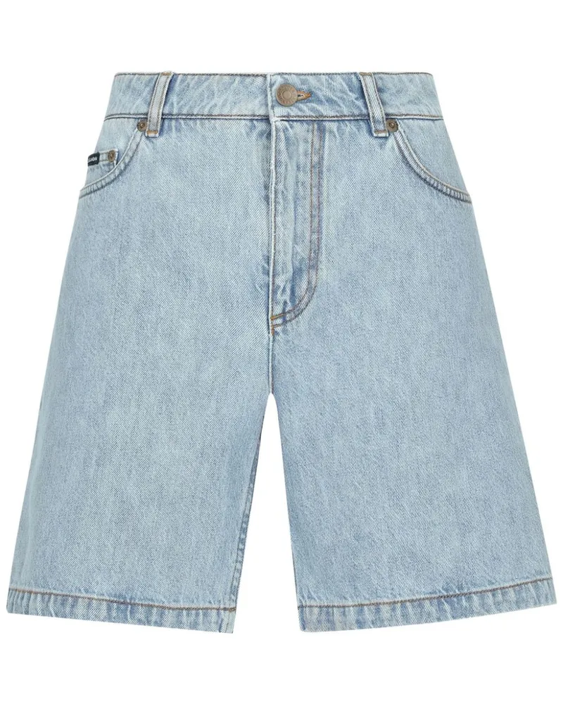 Dolce & Gabbana Klassische Jeans-Bermudas - Blau Blau
