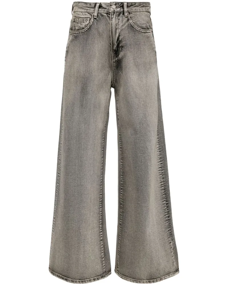 JNBY Jeans mit weitem Bein - Grau Grau