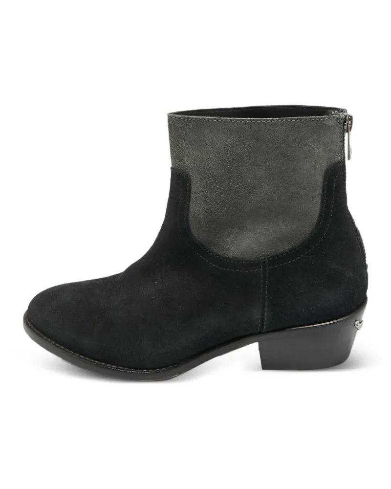 Zadig & Voltaire Teddy suede ankle boots - Schwarz Schwarz