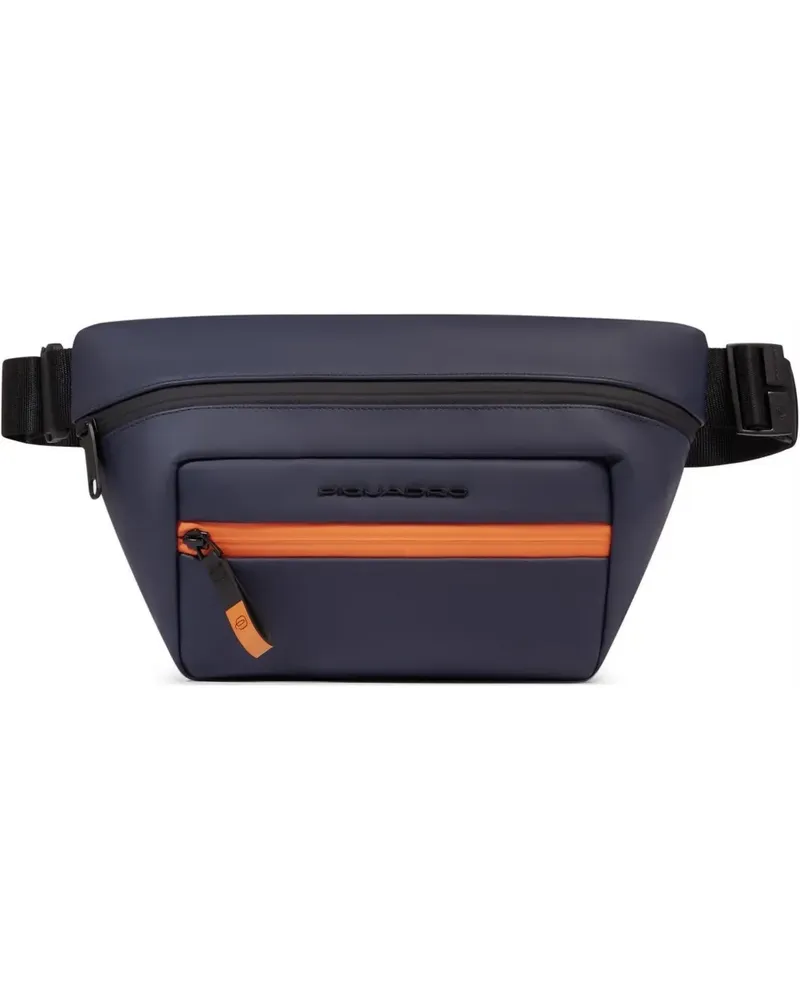 Piquadro water-resistant belt bag - Blau Blau