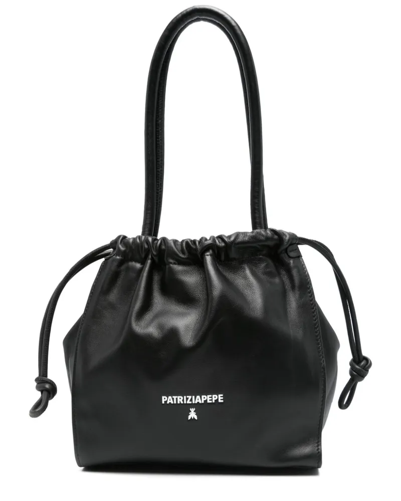 Patrizia Pepe Soft Rock Tote Bag - Schwarz Schwarz