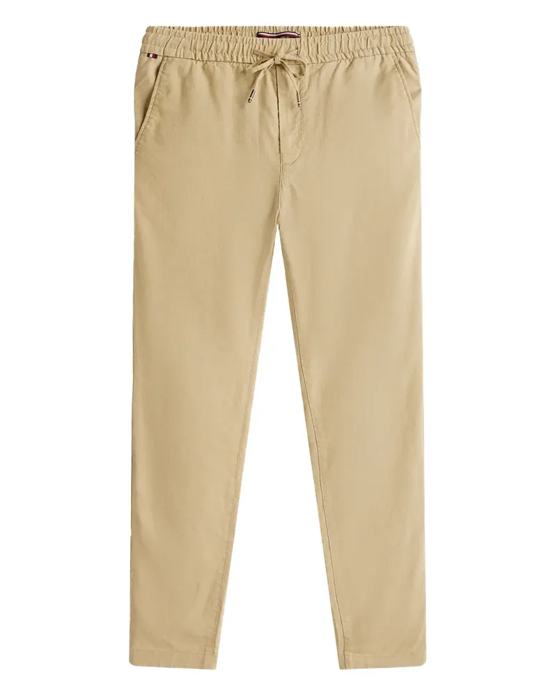 Tommy Hilfiger Harlem elastic-waist trousers - Nude Nude