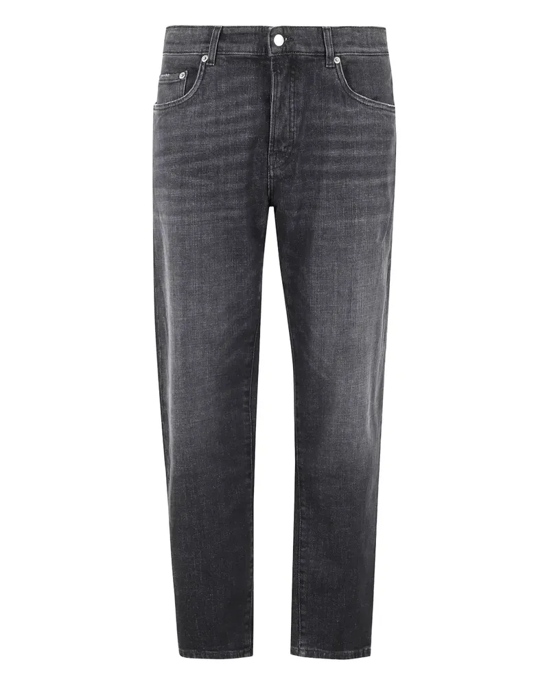 Department 5 Newman Straight-Leg-Jeans - Schwarz Schwarz