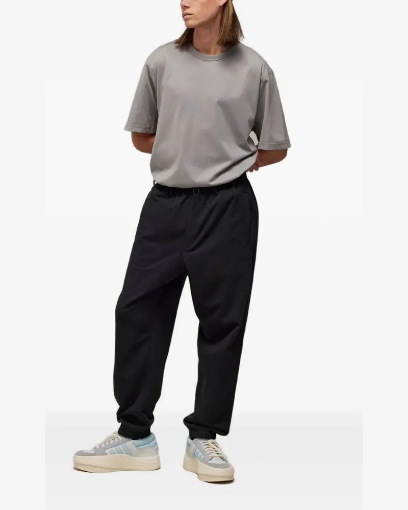Y-3 Jogginghose mit Reißverschlusstasche - Schwarz Schwarz