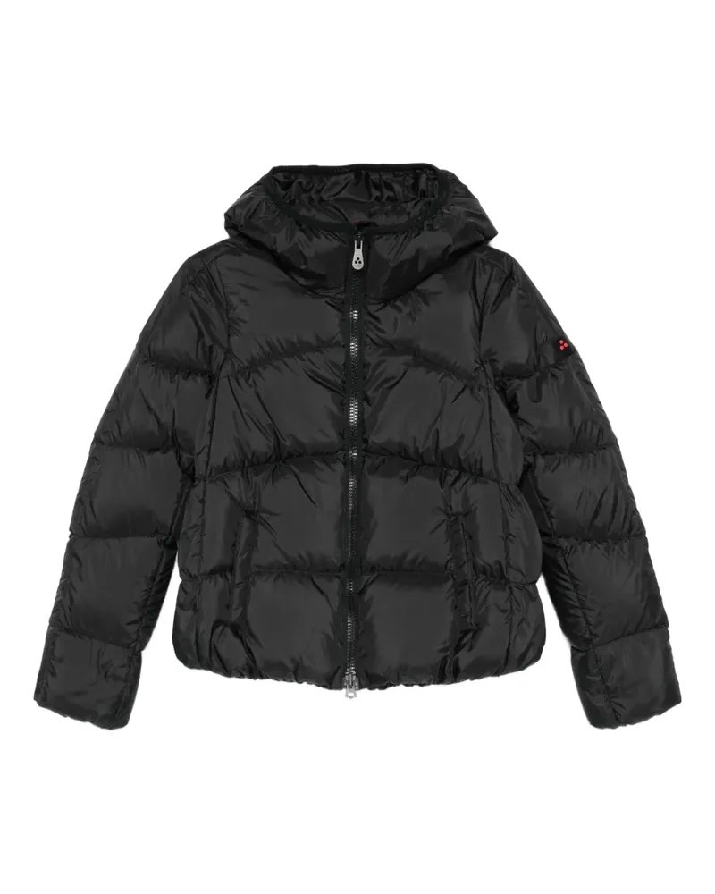 Peuterey Kapuzenjacke mit Reißverschluss - Schwarz Schwarz