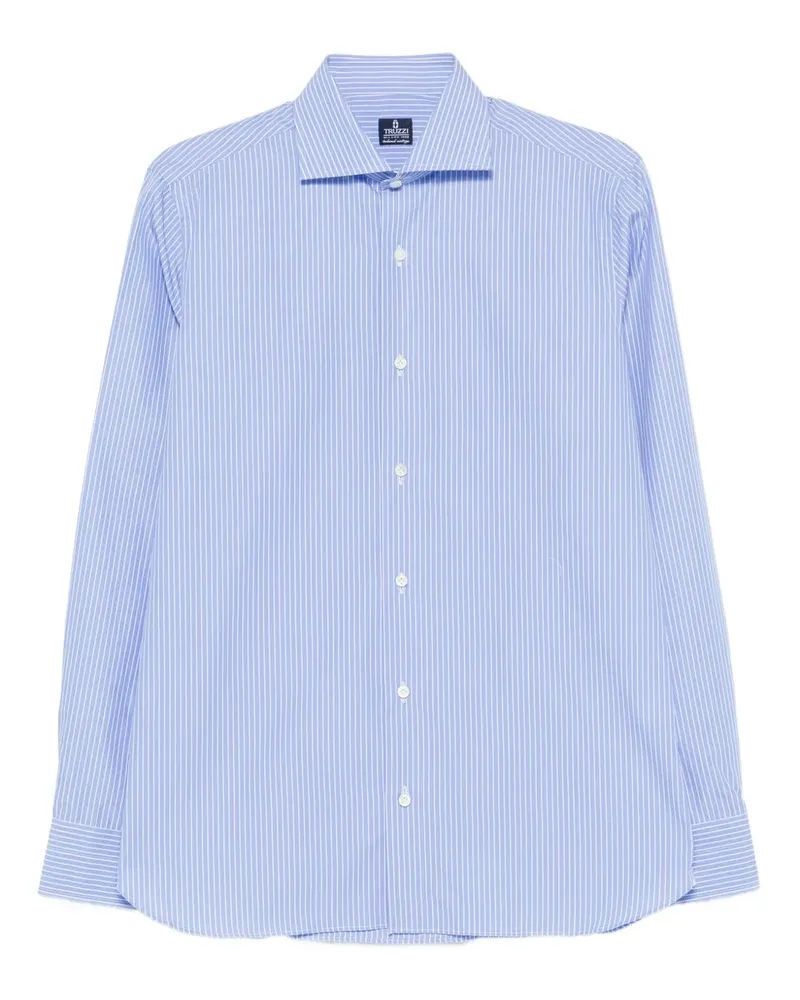 Truzzi Gestreiftes Hemd - Blau Blau