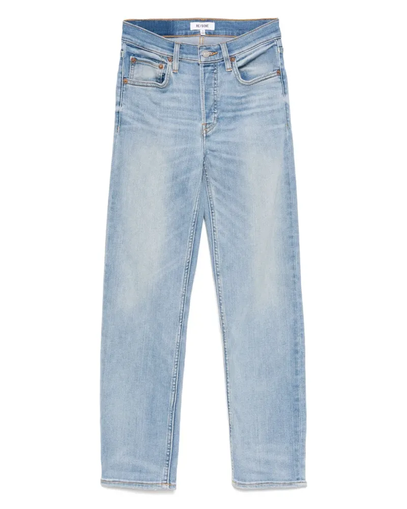 RE/DONE Stove Pipe Jeans - Blau Blau
