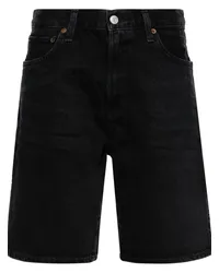 AGOLDE Vida Jeans-Shorts mit hohem Bund Schwarz