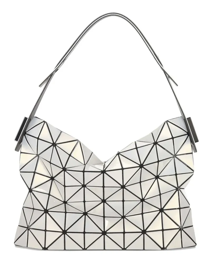 Issey Miyake Handtasche mit geometrischem Muster - Weiß Weiß