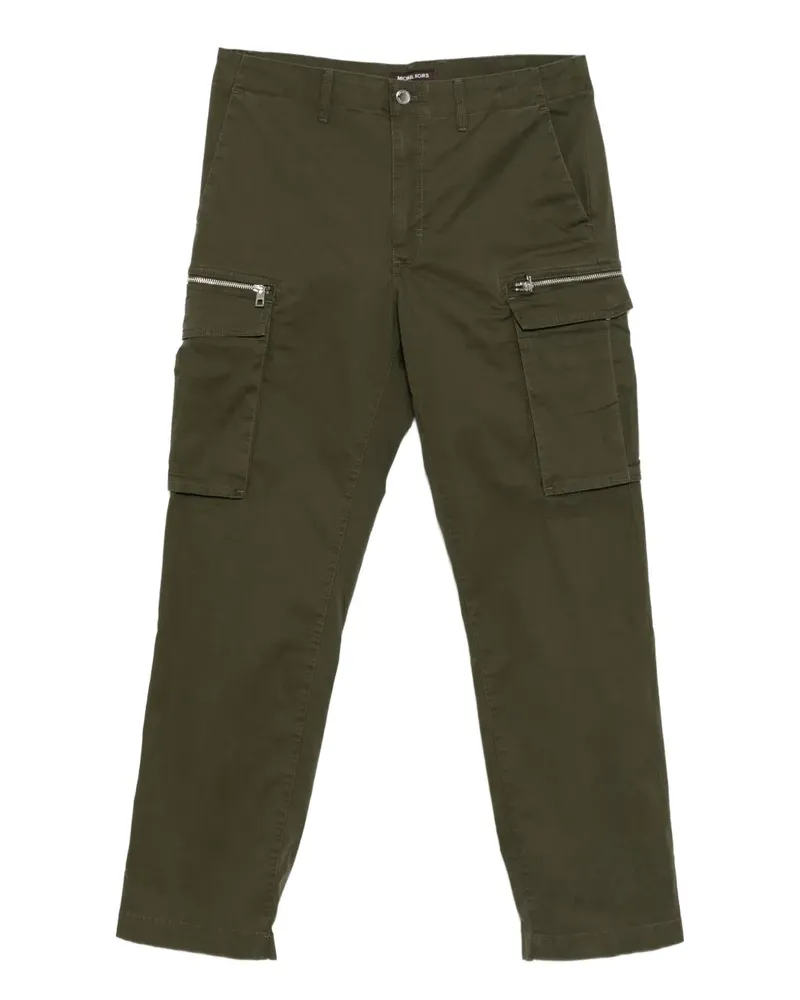 Michael Kors Cargohose mit Stretch - Grün Grün
