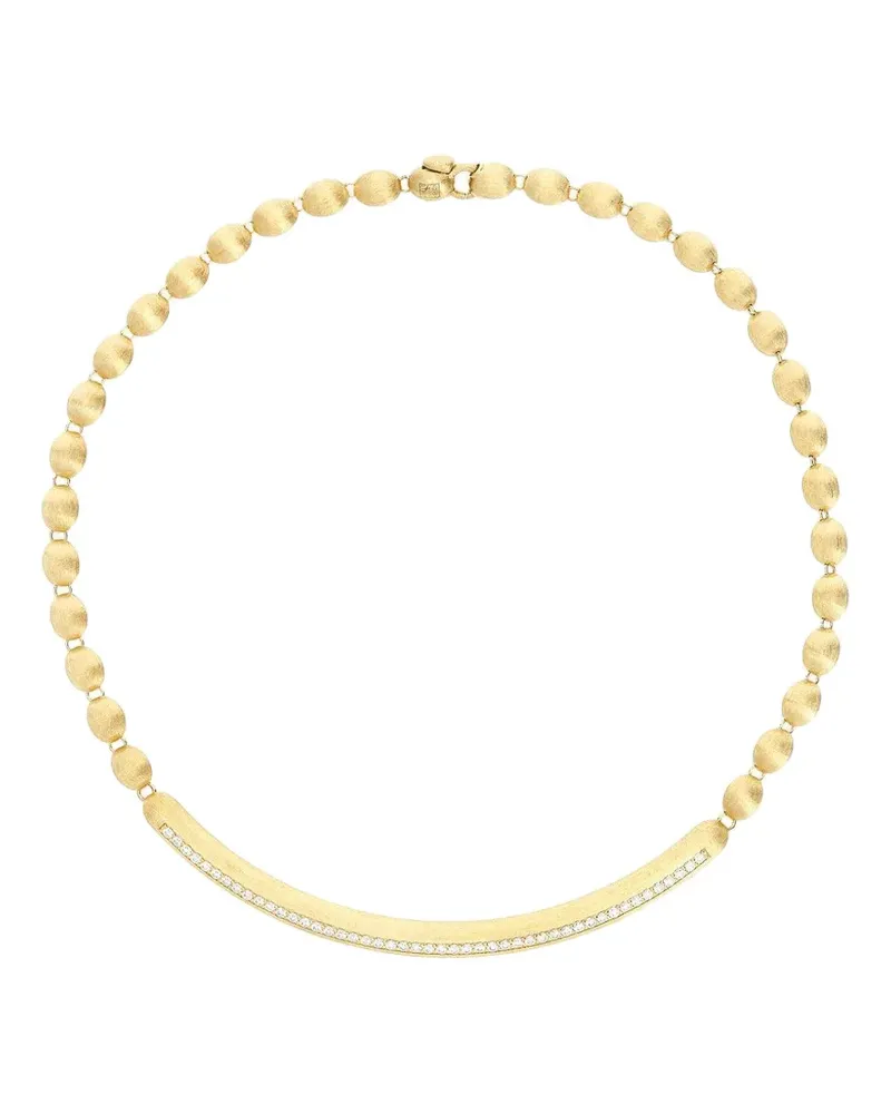 NANIS Elite Boules Halskette mit Diamant - Gold Gold