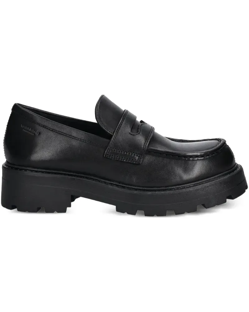 Vagabond Klassische Penny-Loafer - Schwarz Schwarz