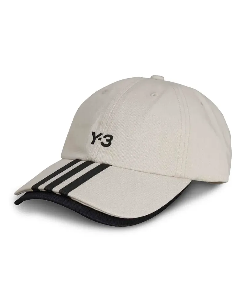 Y-3 Stripes Baseballkappe - Nude Nude