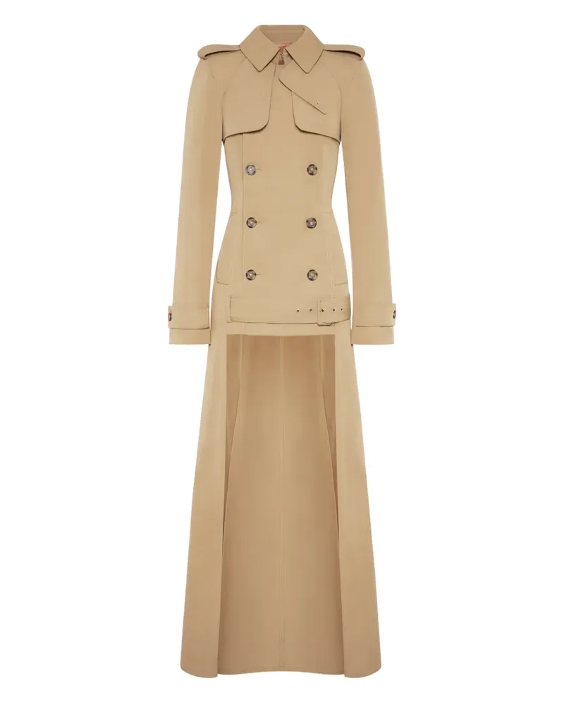 Jean Paul Gaultier Trenchcoat mit Knopfverschluss - Nude Nude