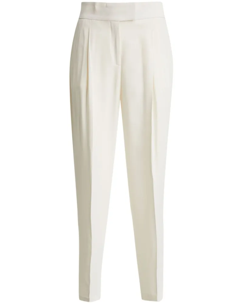 HUGO BOSS Hose mit Logo - Weiß Weiß