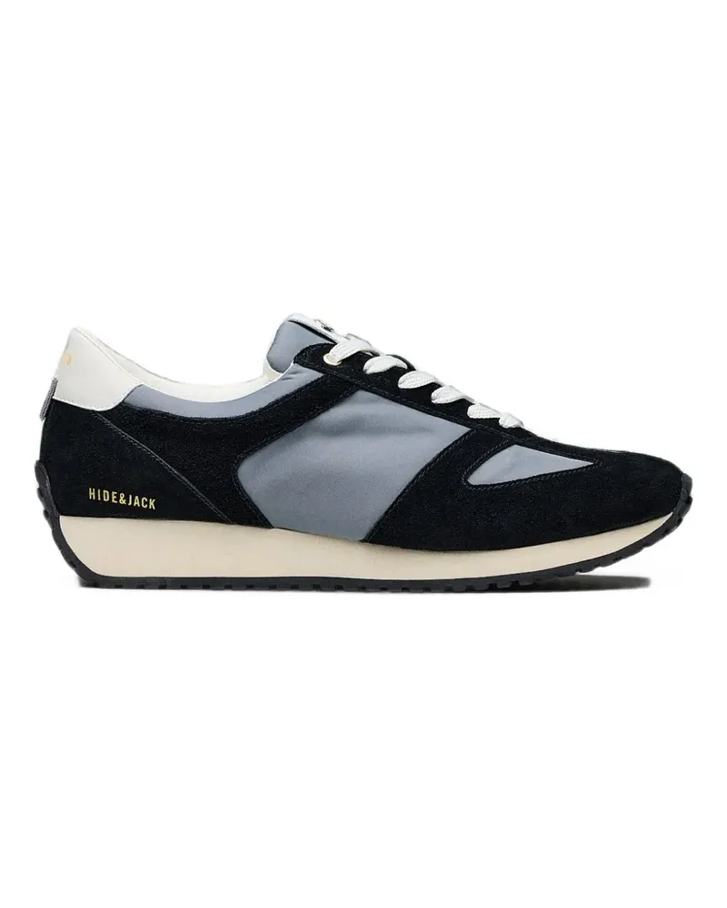 Hide & Jack panelled sneakers - Schwarz Schwarz