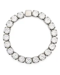 Jil Sander Armband mit Cubic Zirkonia Silber