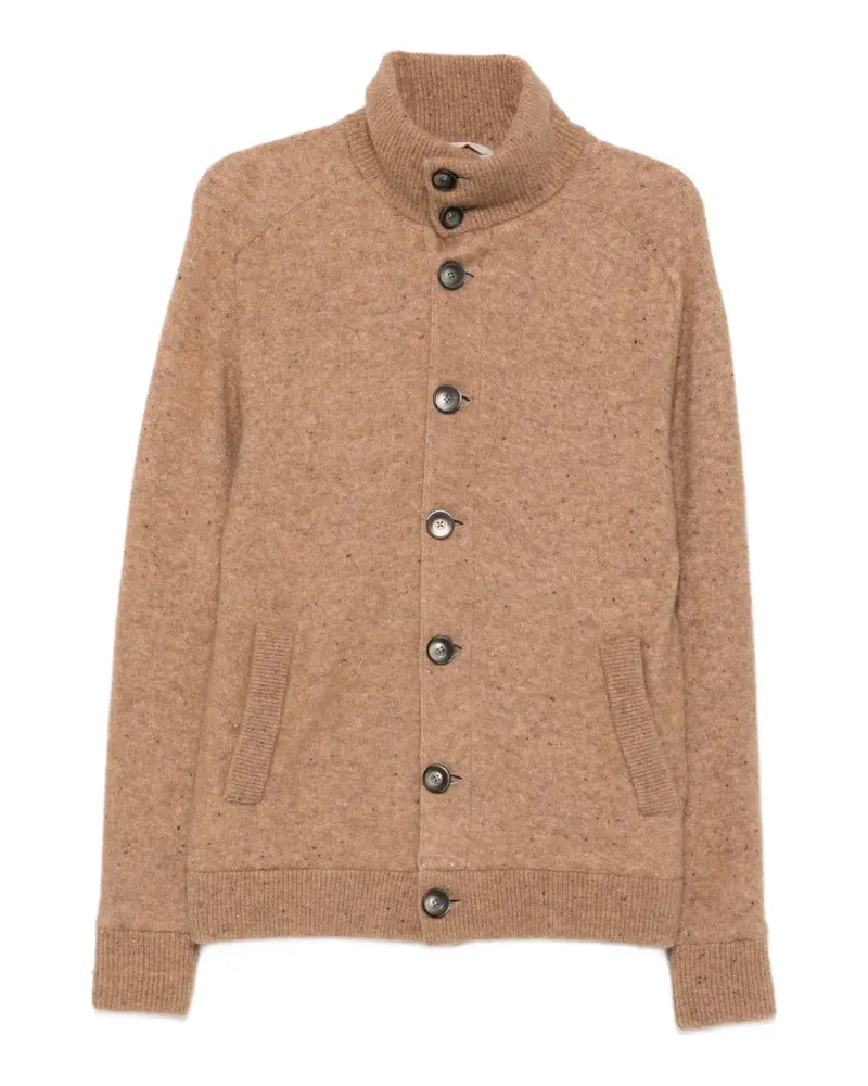 Herno Cardigan mit Knöpfen - Braun Braun