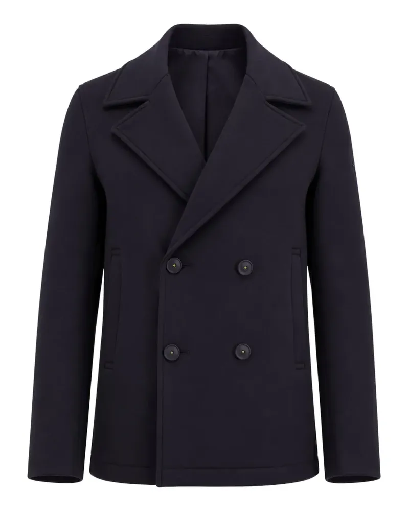 Manuel Ritz double-breasted peacoat - Blau Blau