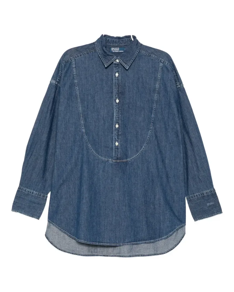Ralph Lauren Jeanshemd mit langen Ärmeln - Blau Blau