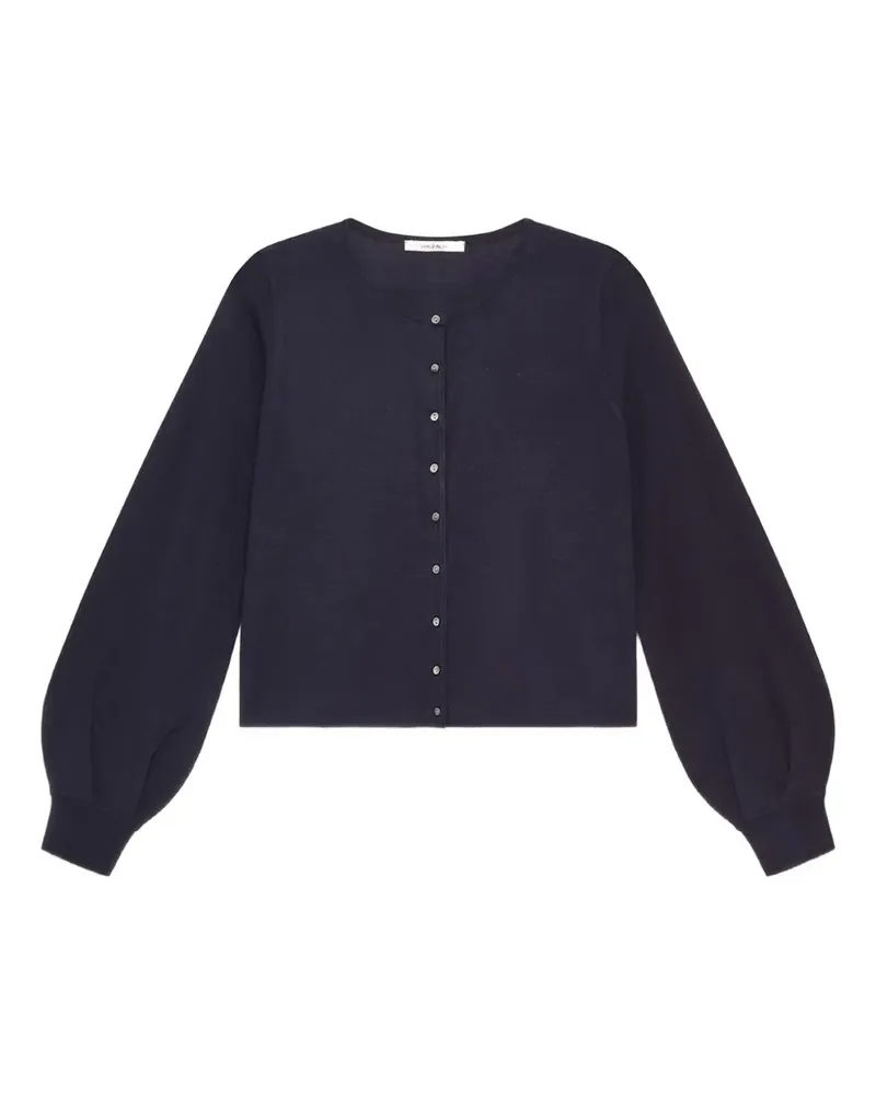 Maliparmi puff-sleeve cardigan - Blau Blau