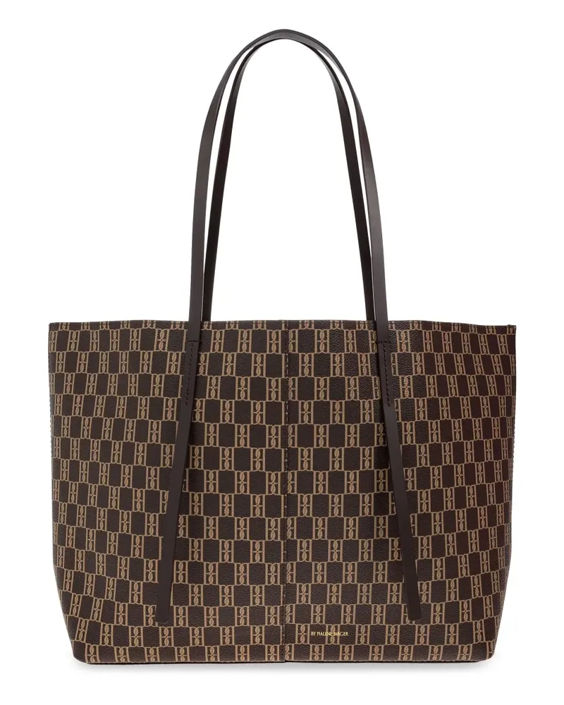By Malene Birger Abigail Tote Bag mit Monogramm - Braun Braun