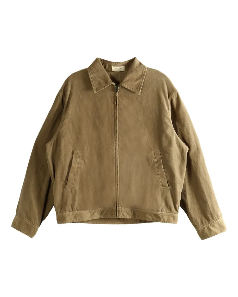 The Row Noggu corduroy jacket - Braun Braun
