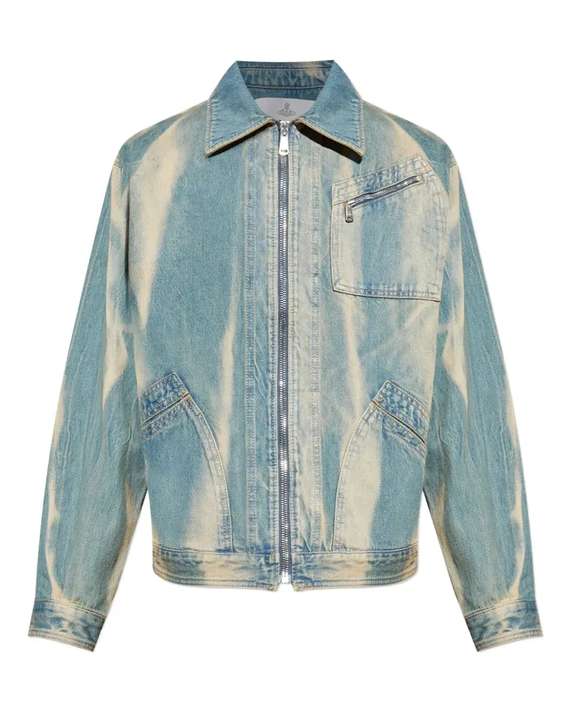 Vivienne Westwood Piranha Jeansjacke - Blau Blau