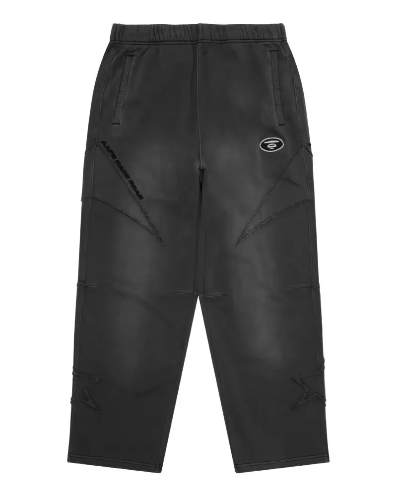 BAPE Hose mit Stern-Patch - Grau Grau