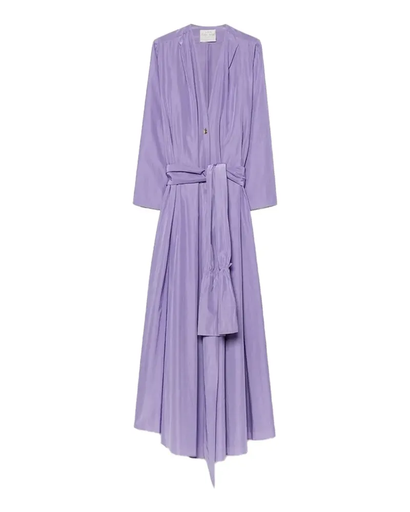 forte_forte belted dress - Violett Violett