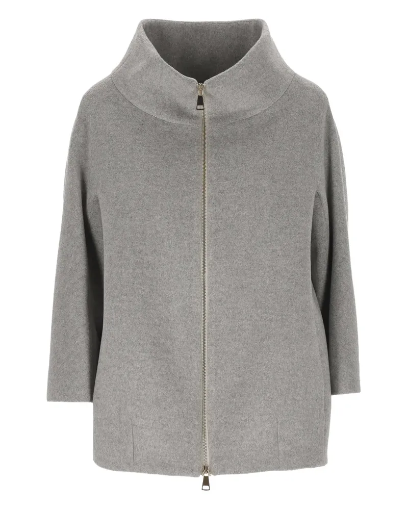 Chiara Ferragni zip coat - Grau Grau