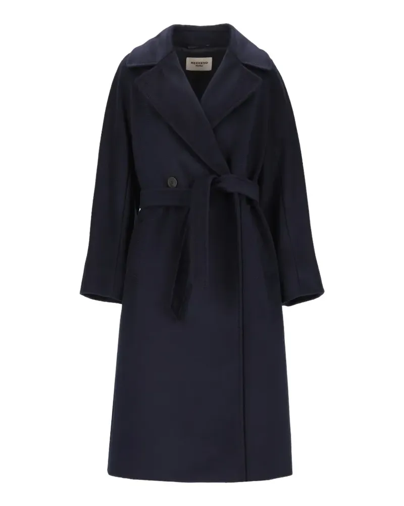 Max Mara Resina double-breasted wool coat - Blau Blau