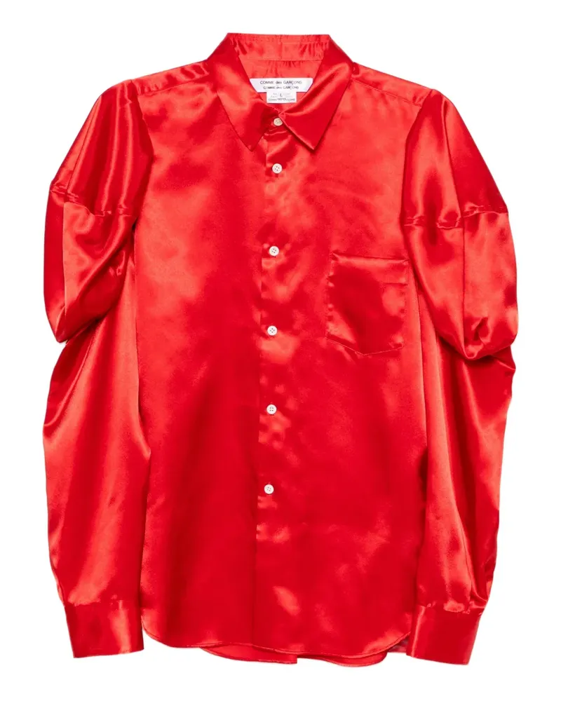 Comme des Garçons Bluse mit Knöpfen - Rot Rot
