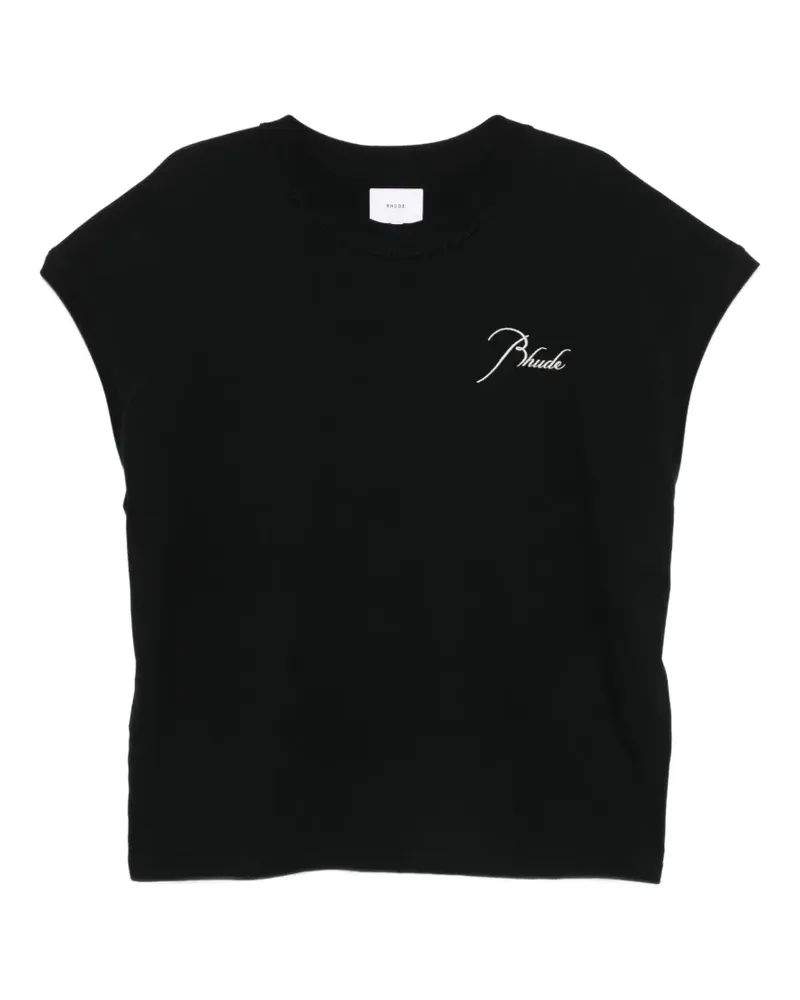 RHUDE short-sleeve T-shirt - Schwarz Schwarz