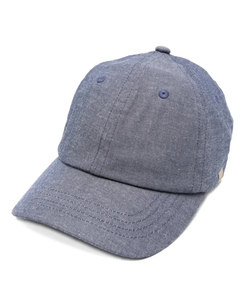 Woolrich Baseballkappe mit Ösen - Blau Blau