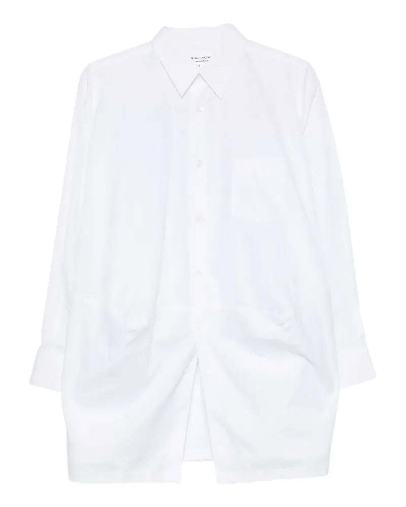 Comme des Garçons Hemd mit Taschendetail - Weiß Weiß