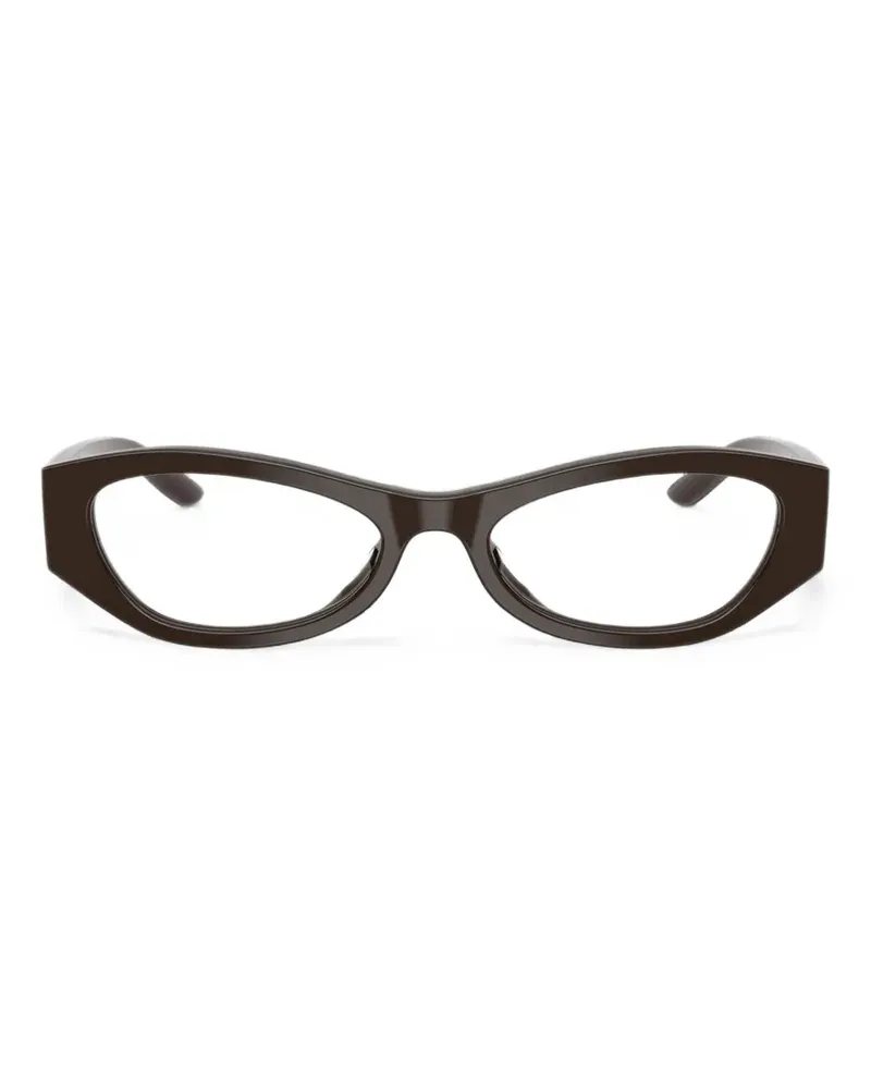 Prada Cat-Eye-Brille - Braun Braun