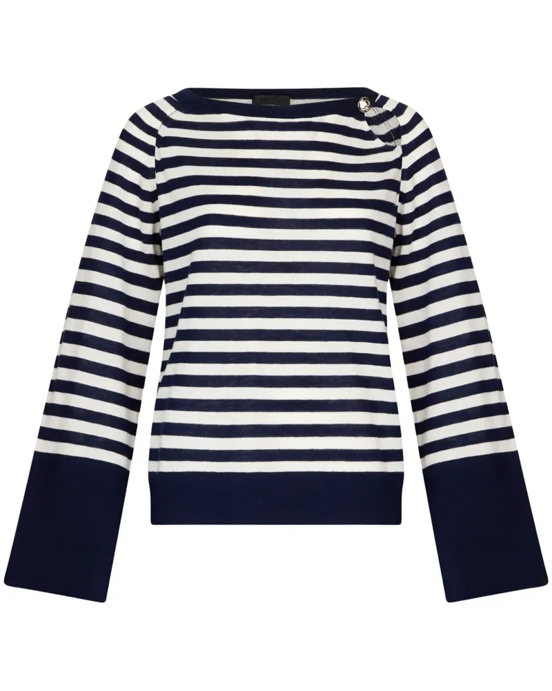 Liu Jo Gestreifter Pullover - Blau Blau