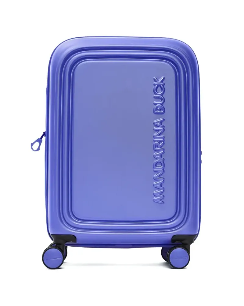 Mandarina Duck Logo Duck Rollkoffer - Violett Violett