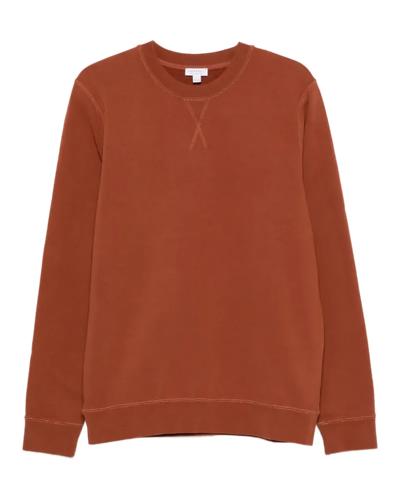 Sunspel Klassisches Sweatshirt - Orange Orange
