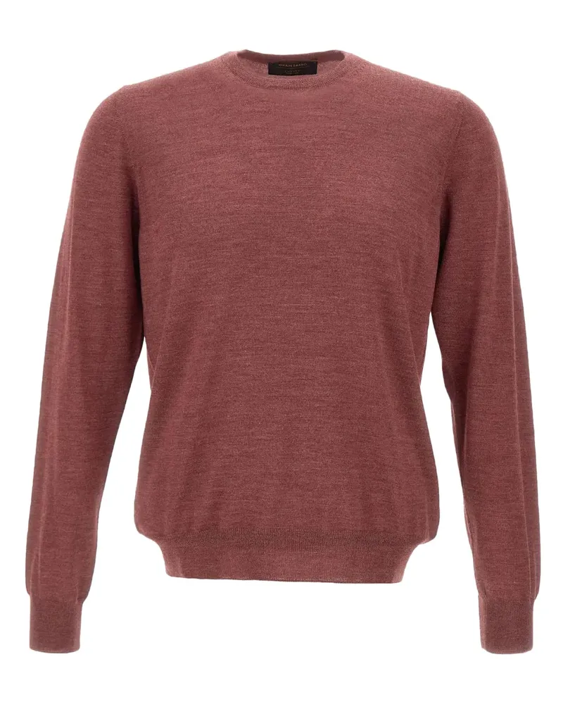 Gran Sasso Oberteil mit Rundhalsausschnitt - Rot Rot