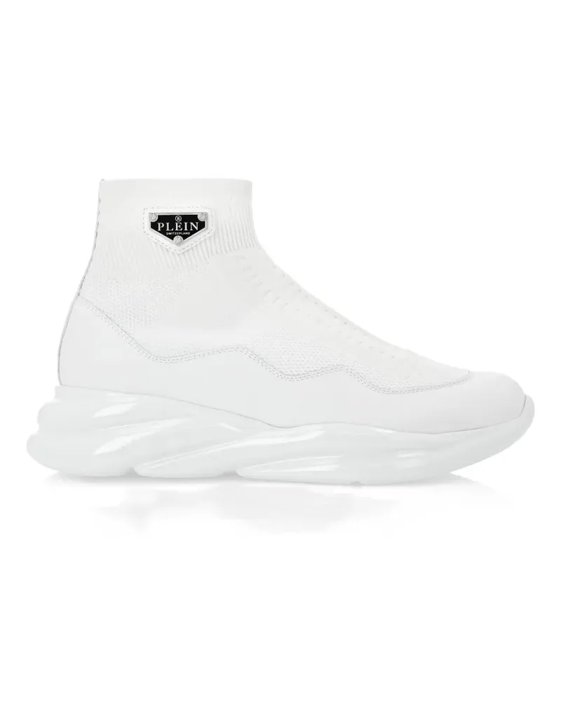 Philipp Plein Skywalker Sock-Sneakers - Weiß Weiß
