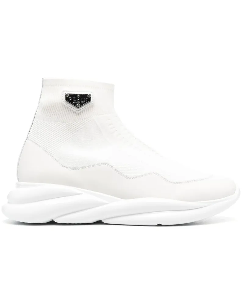 Philipp Plein Skywalker Sock-Sneakers - Weiß Weiß