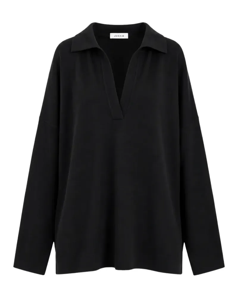 Jucca Pullover mit tiefen Schultern - Schwarz Schwarz