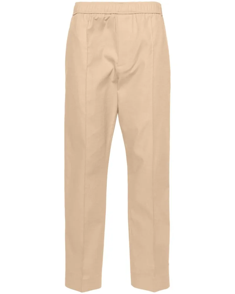 Lanvin Halbhohe Straight-Leg-Hose - Nude Nude