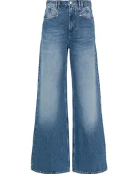 Isabel Marant Lemony Jeans mit weitem Bein Blau