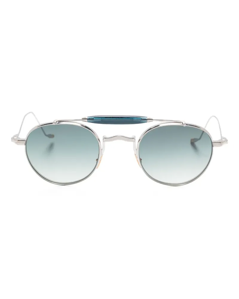 Jacques Marie Mage Dasan Sonnenbrille mit rundem Gestell - Silber Silber