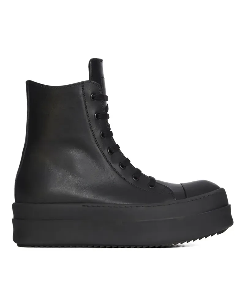 Rick Owens Megabumper leather sneakers - Schwarz Schwarz
